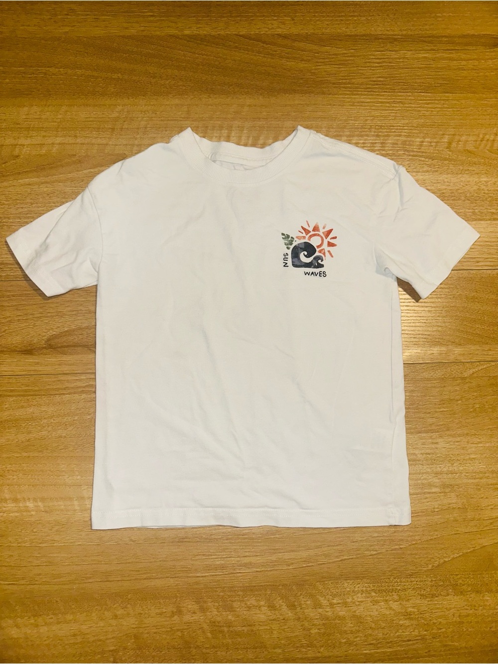Tommy Bahama Boys Tropical Sun Waves Graphic Print Short Sleeve T-Shirt B7